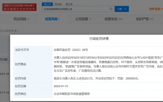北京力方科技有限公司 虚假宣传，不合格！涉森马，李宁等品牌